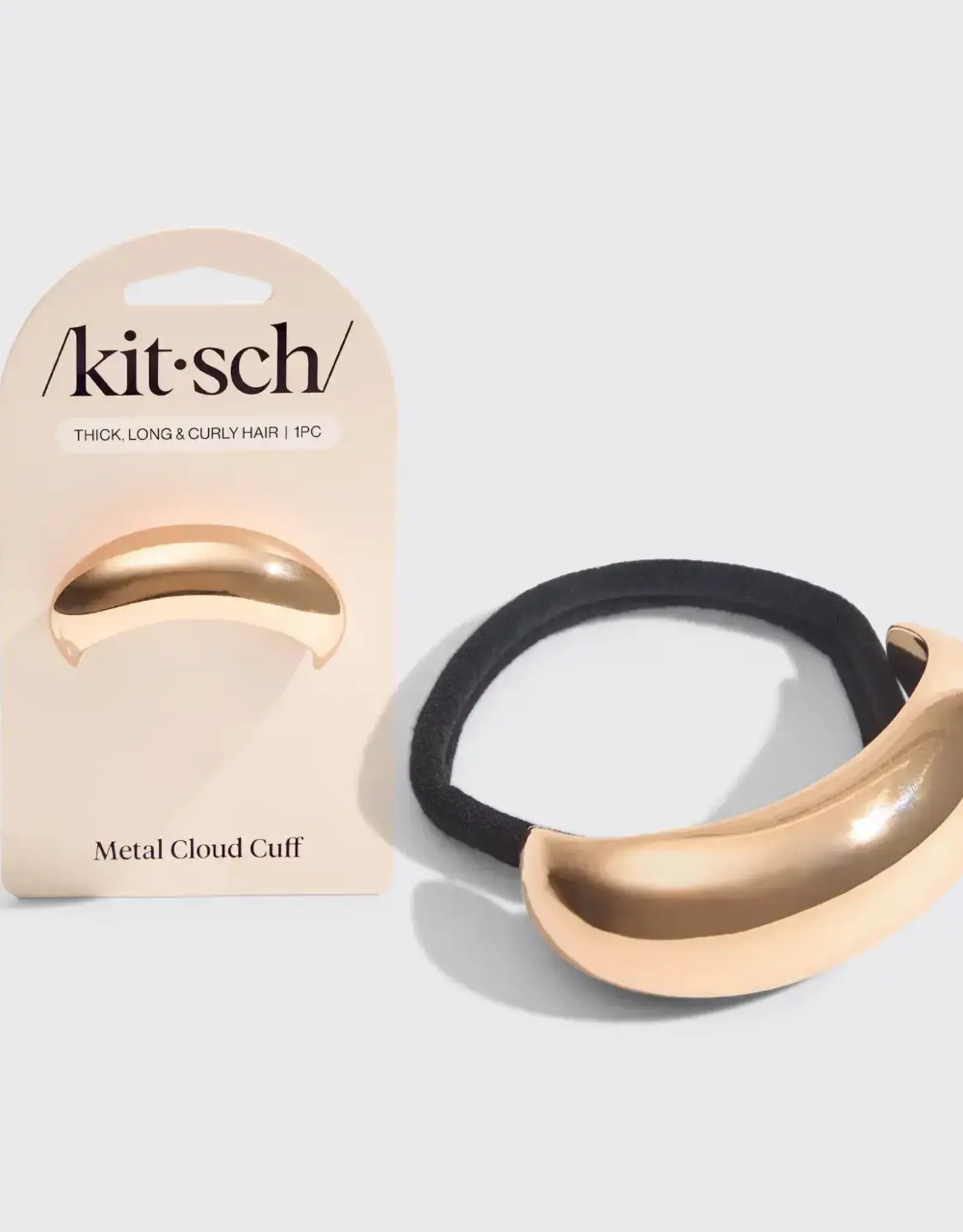 Gold Metal Cloud Cuff