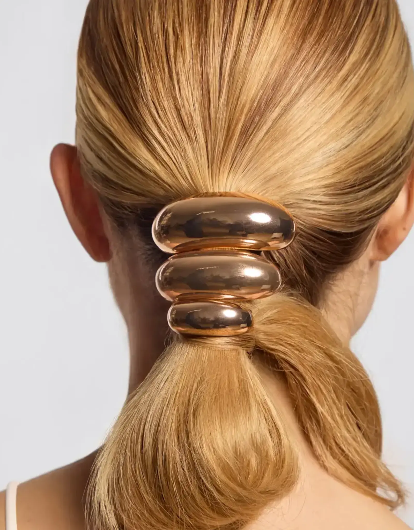 Gold Metal Cloud Cuff