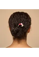 Holiday Gemstone French Hair Pin