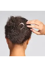 Metal French Hair Pin - Silver