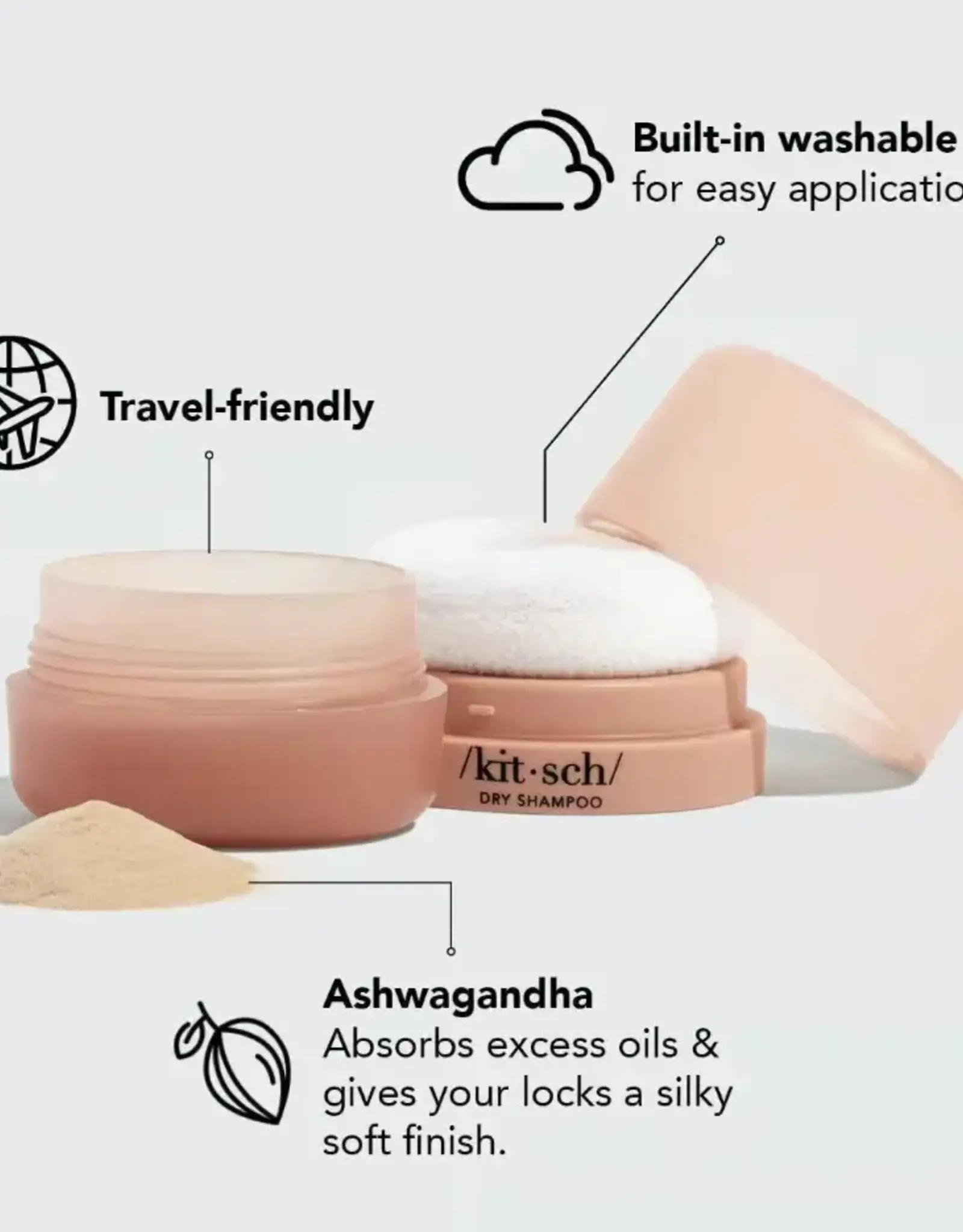 Volumizing Rice Protein Dry Shampoo