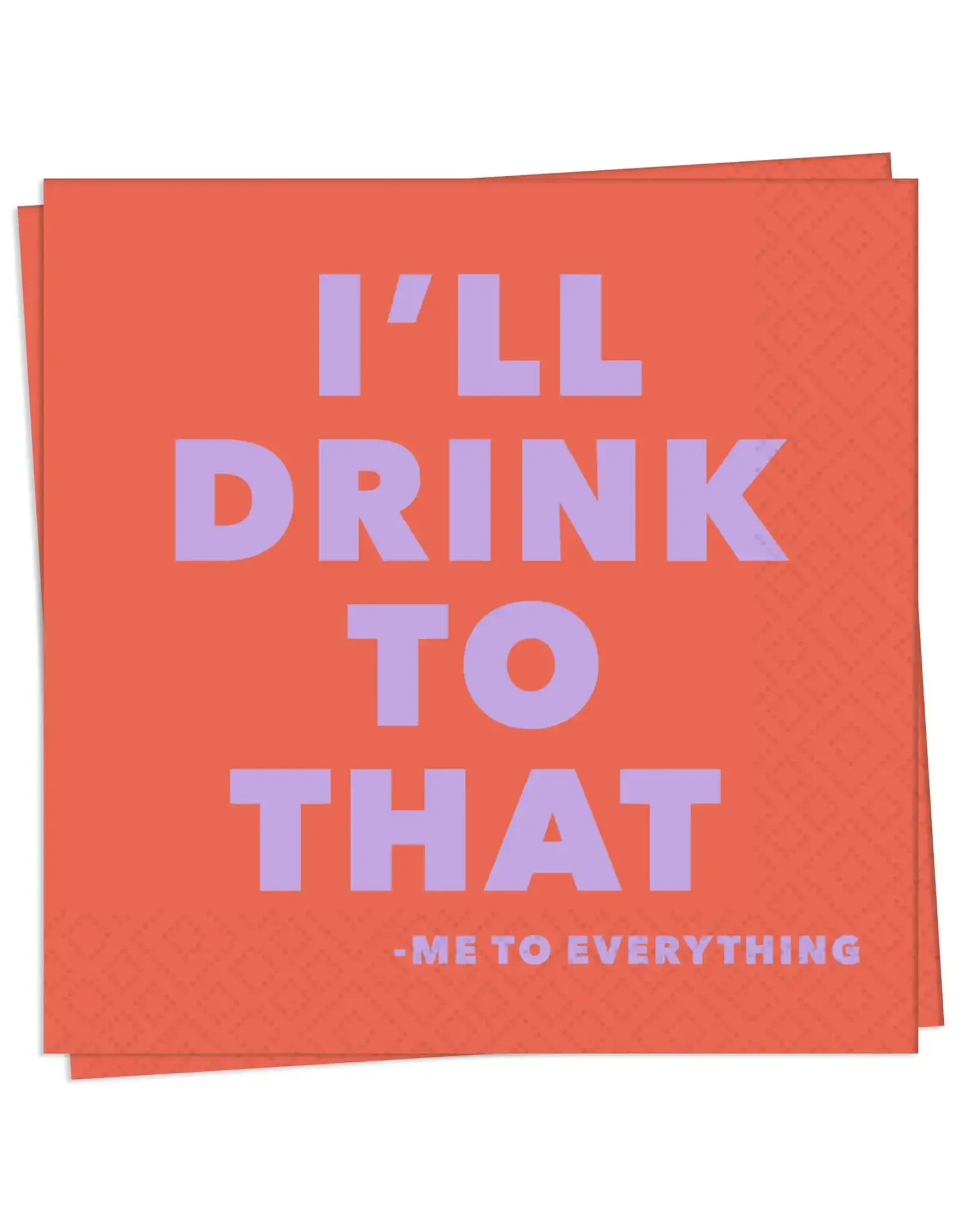 Drink To That Cocktail Napkin