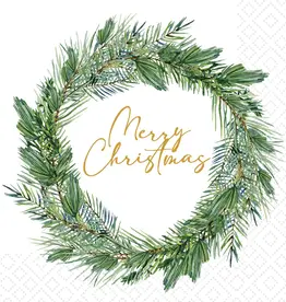 Joyful Wreath - Luncheon Napkin