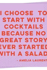 Salad Cocktail Napkin