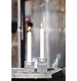 Rillo Glass Candle Holders