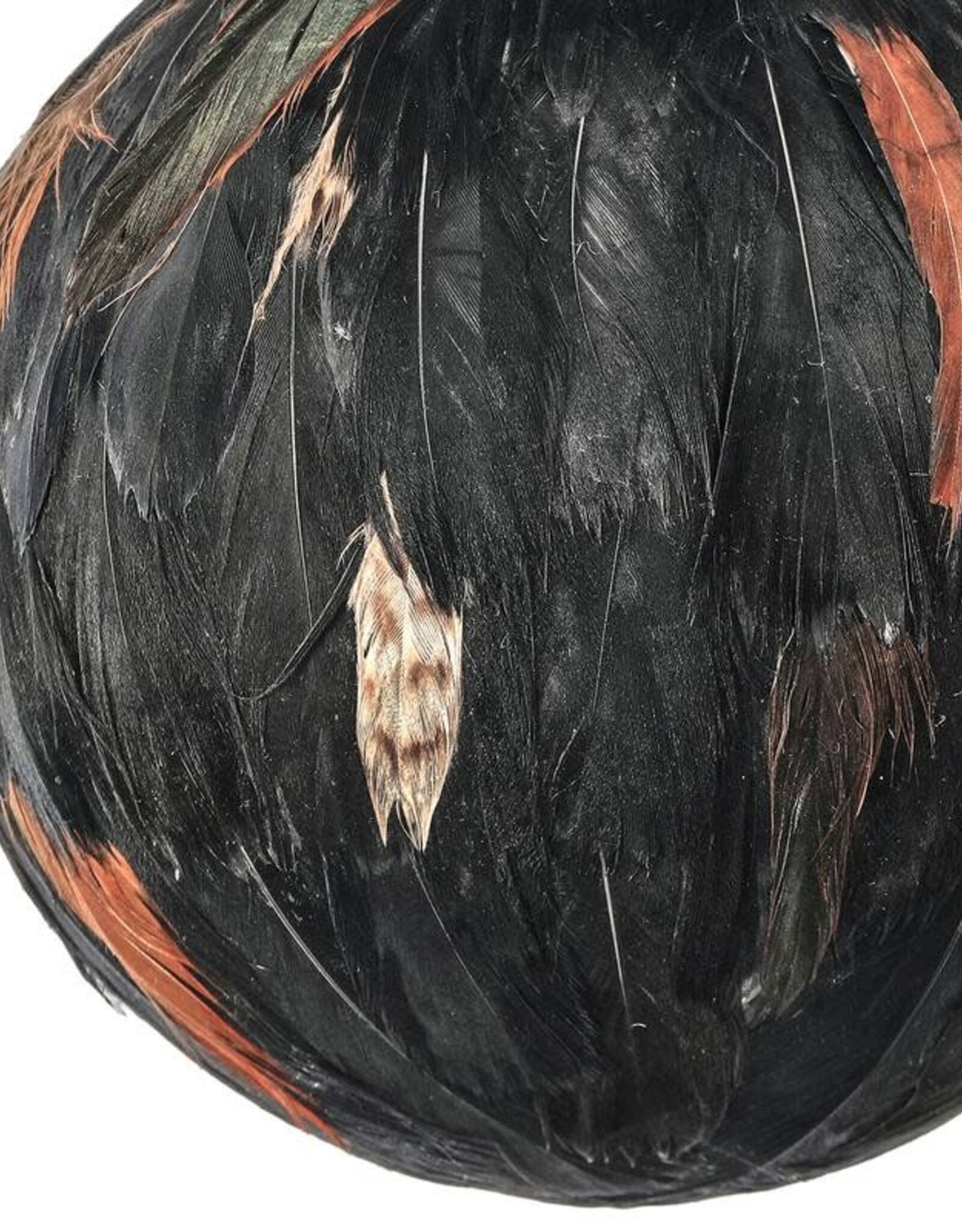 5" Highlands Feather Ball Ornament