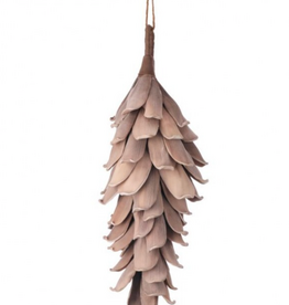 21" Foam Pinecone, Brown