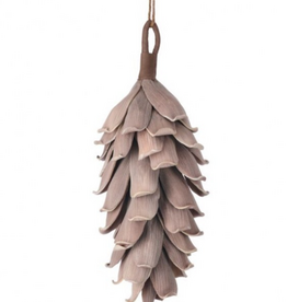 18" Foam Pinecone, Brown