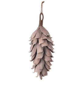 18" Foam Pinecone, Brown