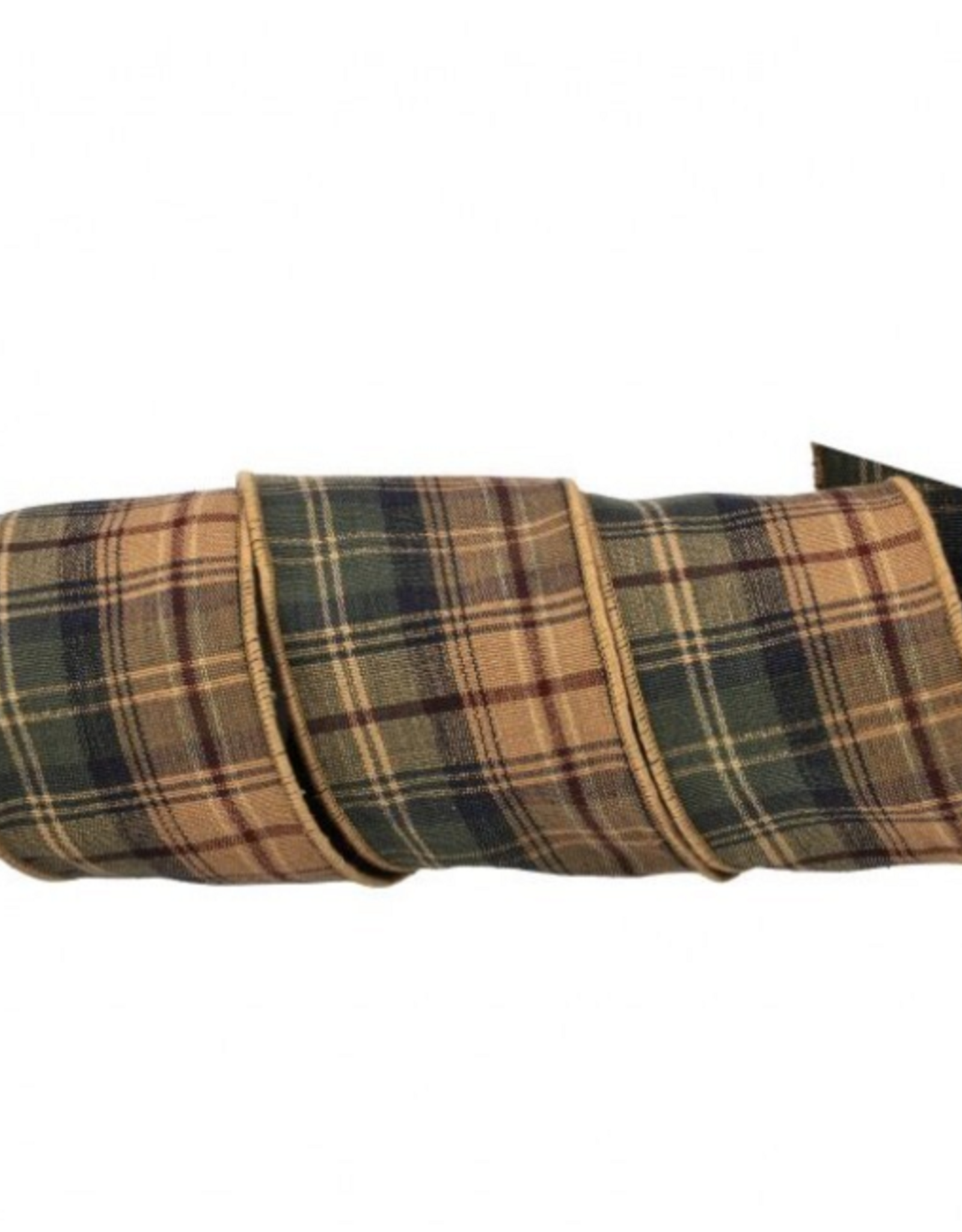 4"X5Y Cotton Highlands Plaid Ribbon