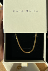 Herringbone Chain Bracelet 7.5"