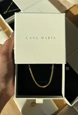 Herringbone Chain Bracelet 6.5"