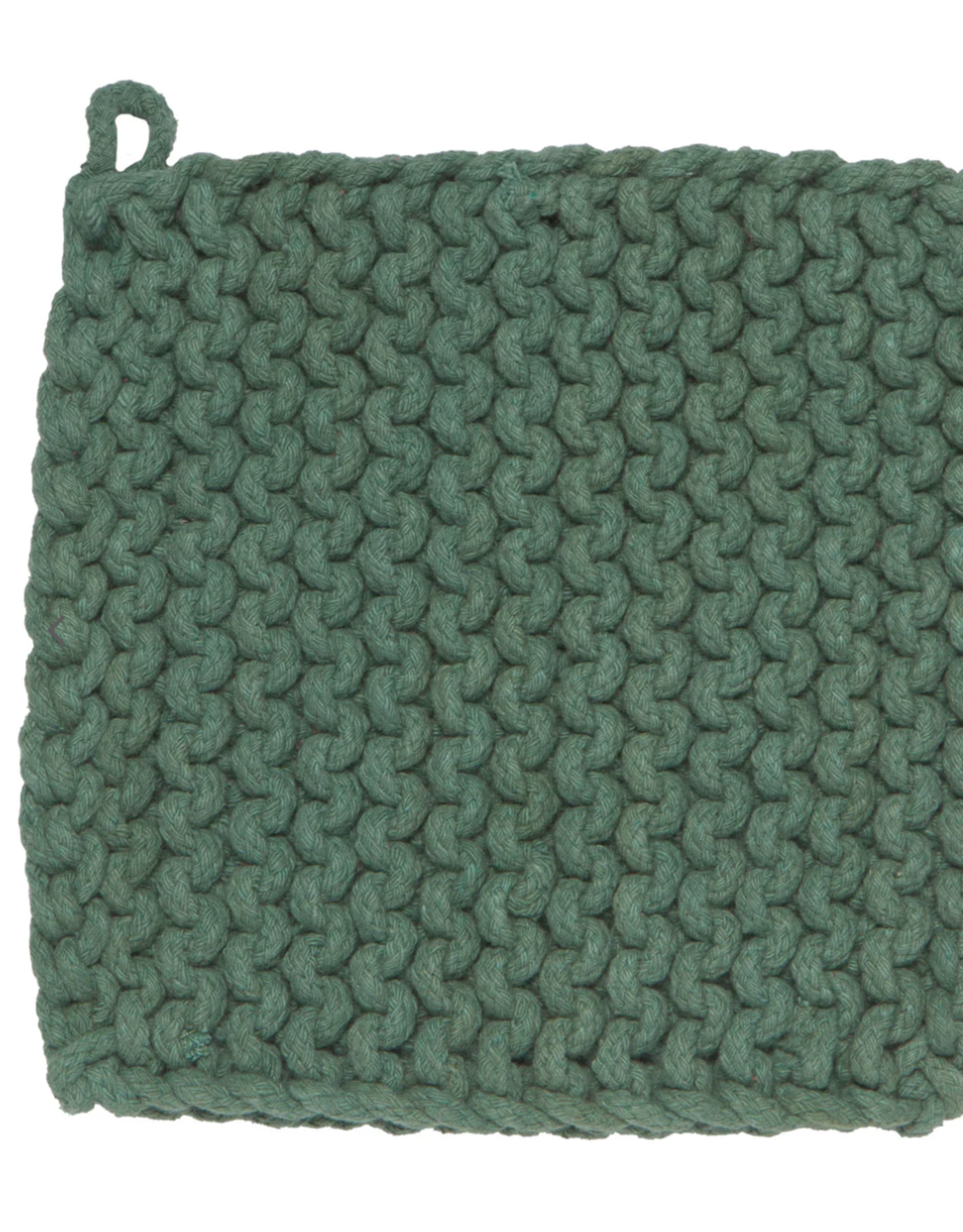 Jade Knit Potholder