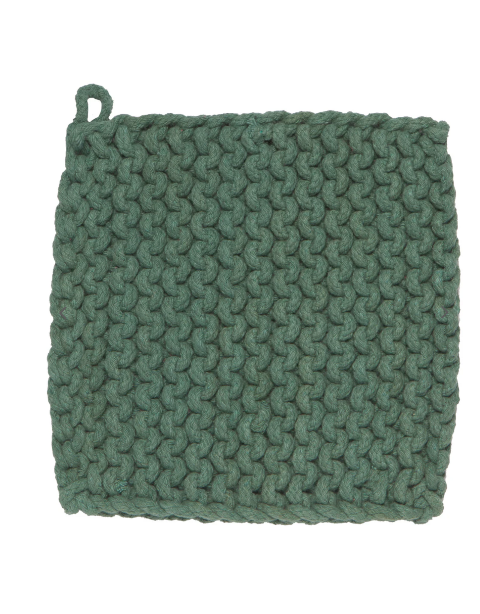 Jade Knit Potholder