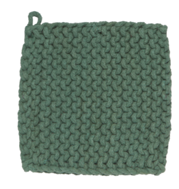 Jade Knit Potholder