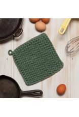 Jade Knit Potholder