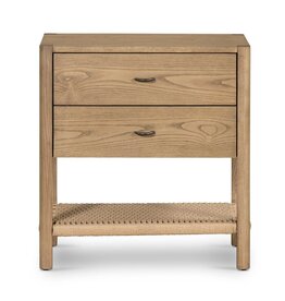 Zuma Nightstand, Dune Ash Veneer