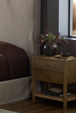Zuma Nightstand, Dune Ash Veneer