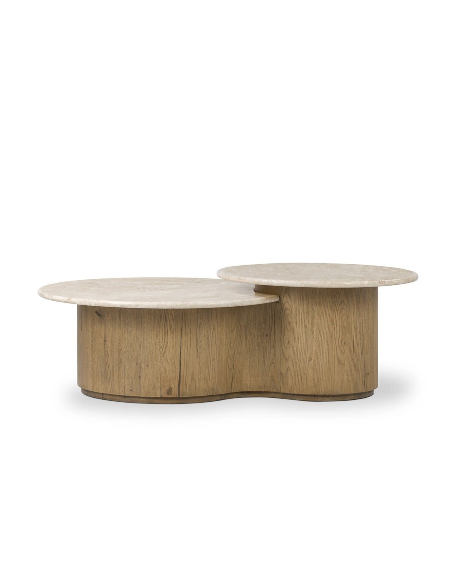 Toro Coffee Table in Cappuccino Marble