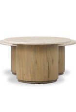 Toro Coffee Table in Cappuccino Marble