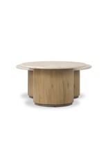 Toro Coffee Table in Cappuccino Marble