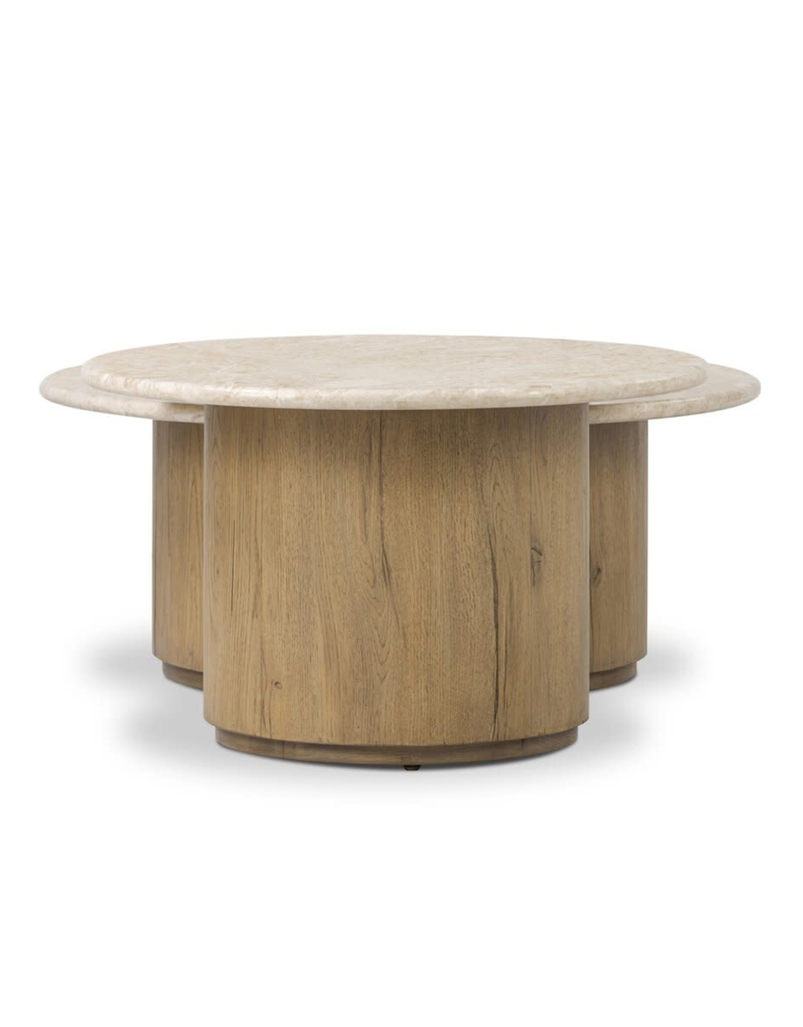 Toro Coffee Table in Cappuccino Marble