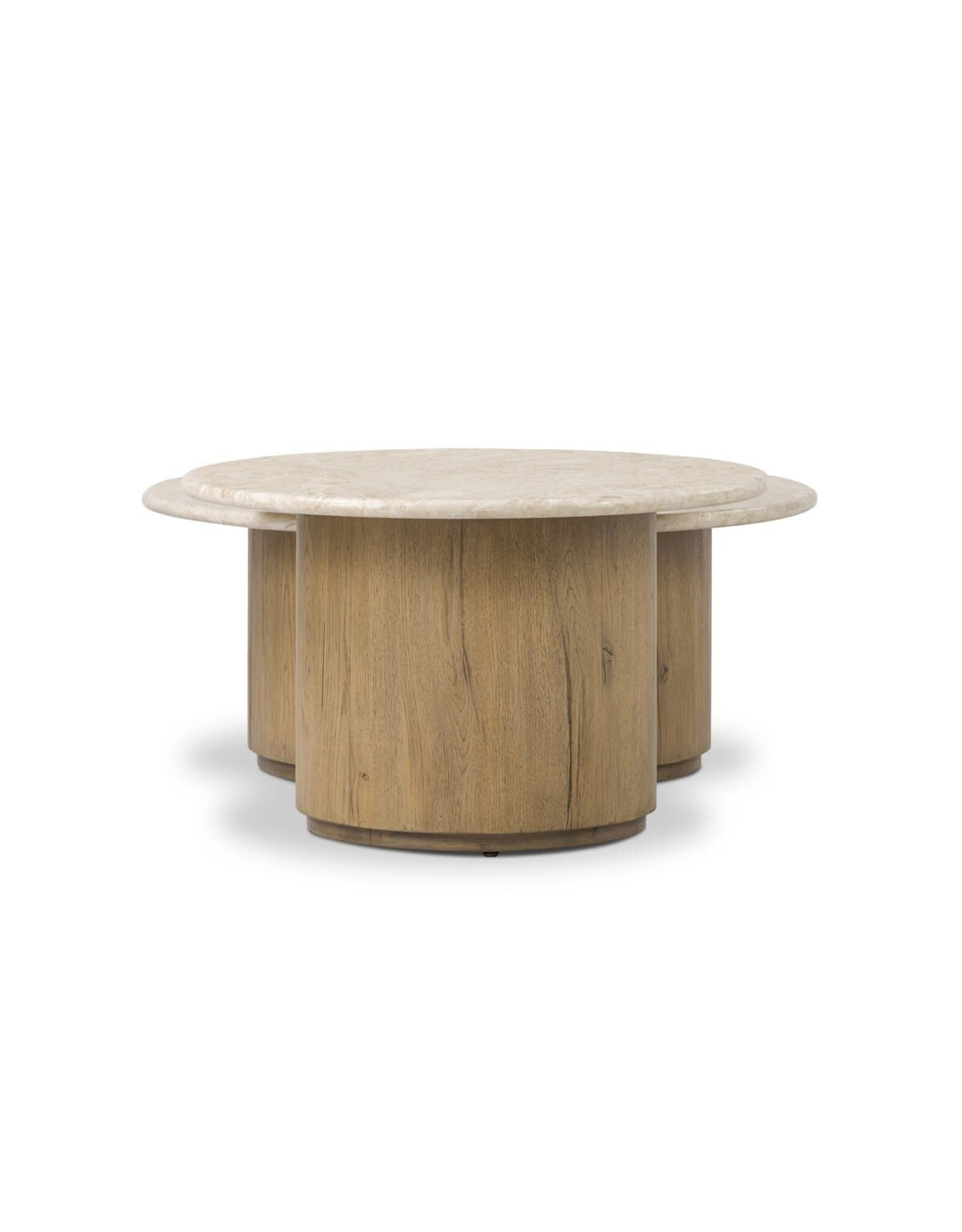 Toro Coffee Table in Cappuccino Marble