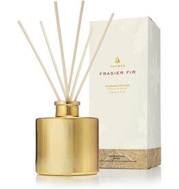 Thymes Frasier Fir Petite Gold Reed Diffuser