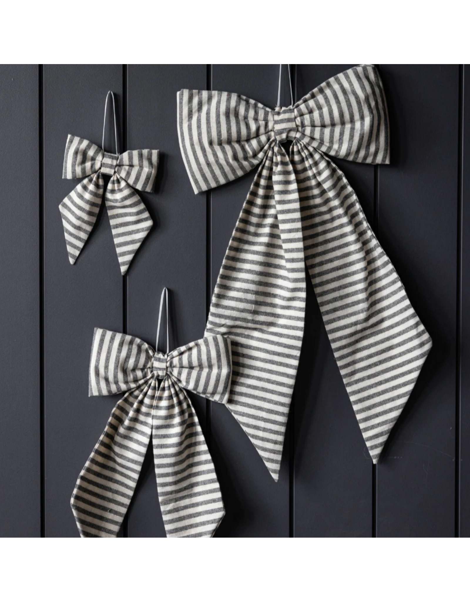 Striped Fabric Bows