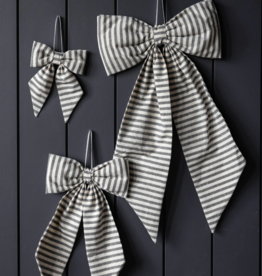 Striped Fabric Bows