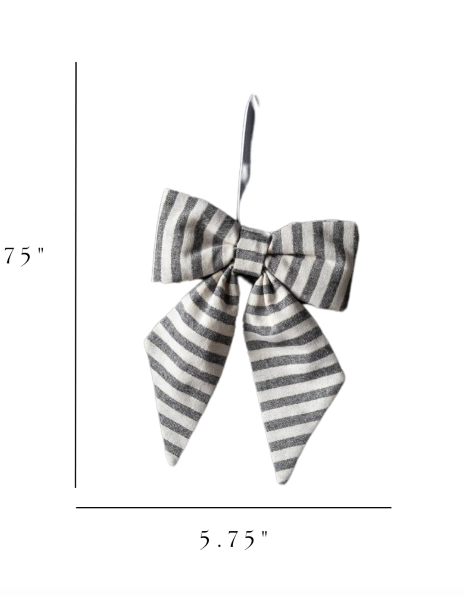 Striped Fabric Bows