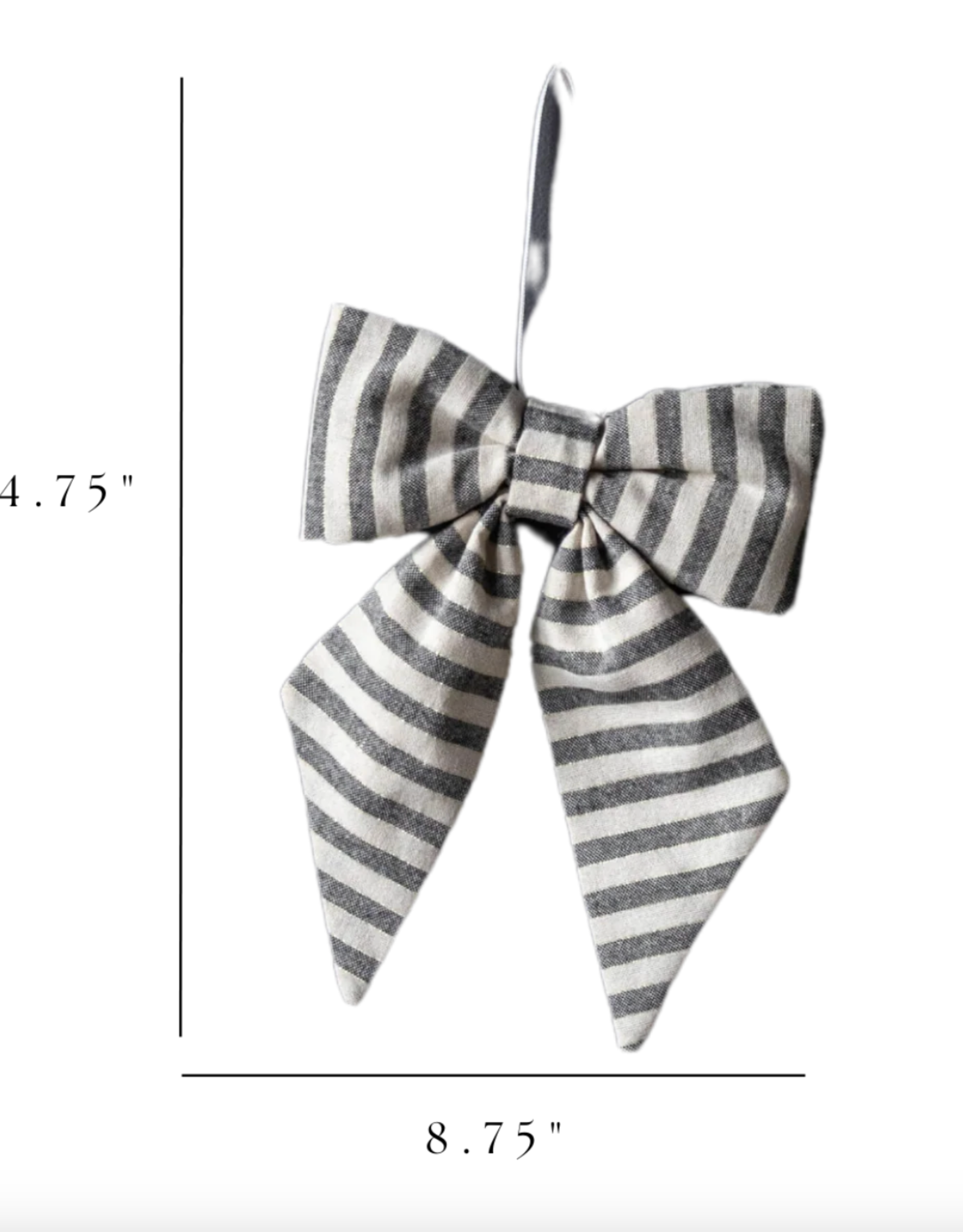 Striped Fabric Bows