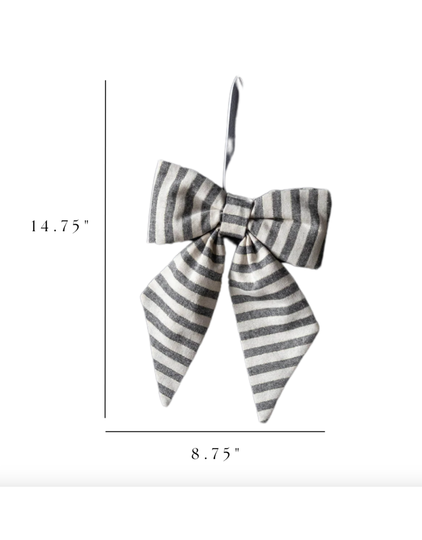 Striped Fabric Bows
