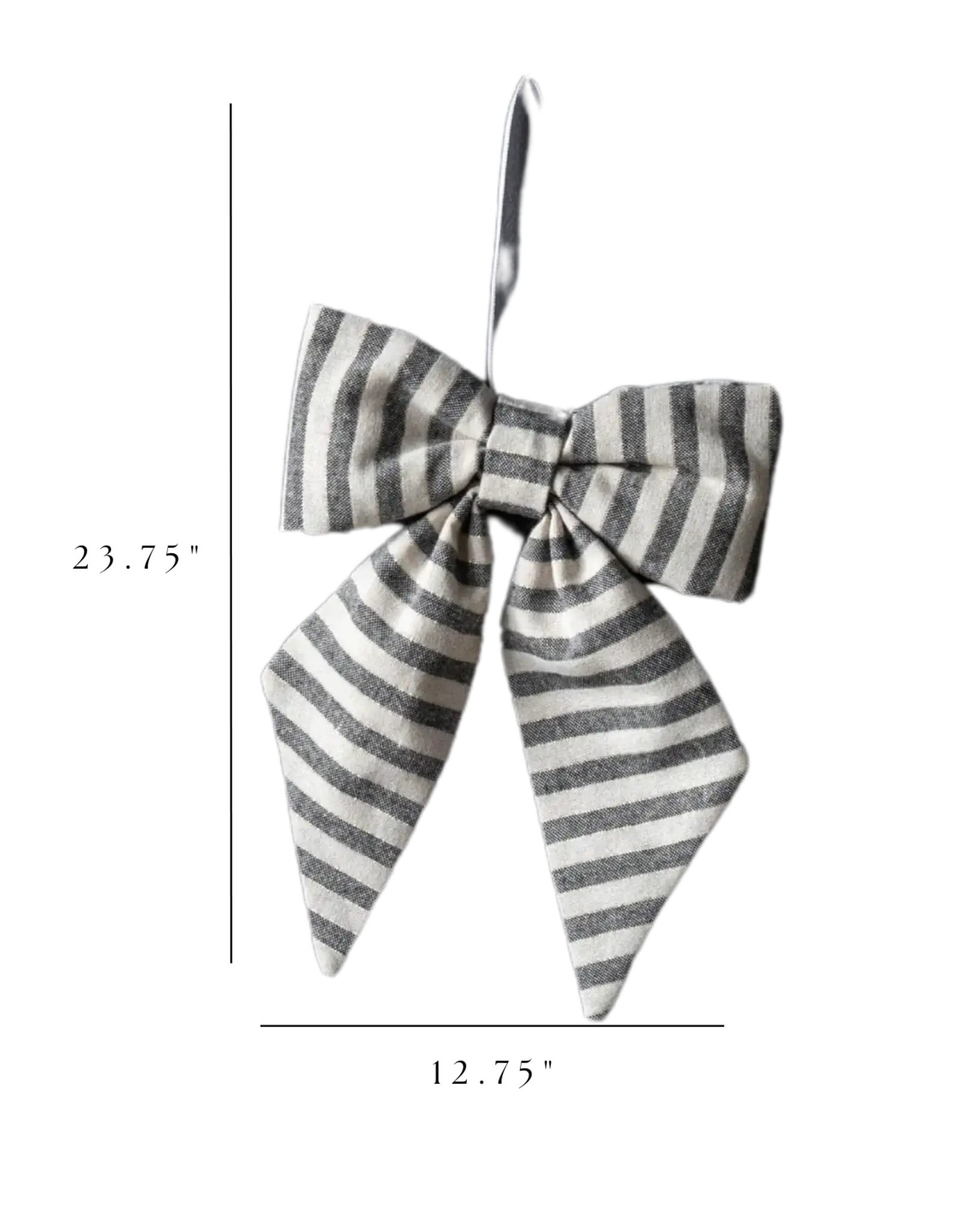 Striped Fabric Bows