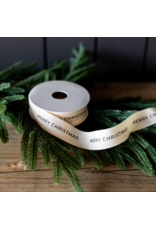 Merry Christmas Ribbon Holiday Decor