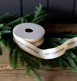 Merry Christmas Ribbon Holiday Decor
