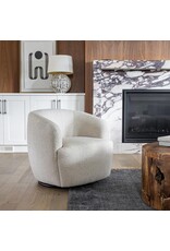 Aspen Swivel Chair - Buff
