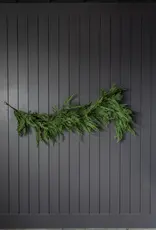 Norfolk & Cypress Mix Faux Garland - 6ft