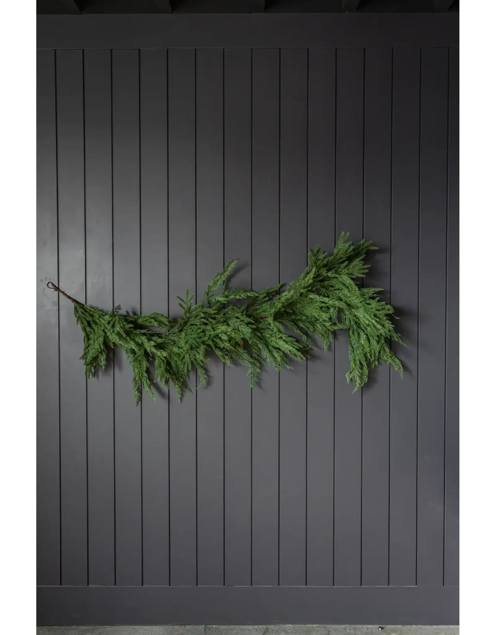 Norfolk & Cypress Mix Faux Garland - 6ft