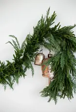 Norfolk & Cypress Mix Faux Garland - 6ft