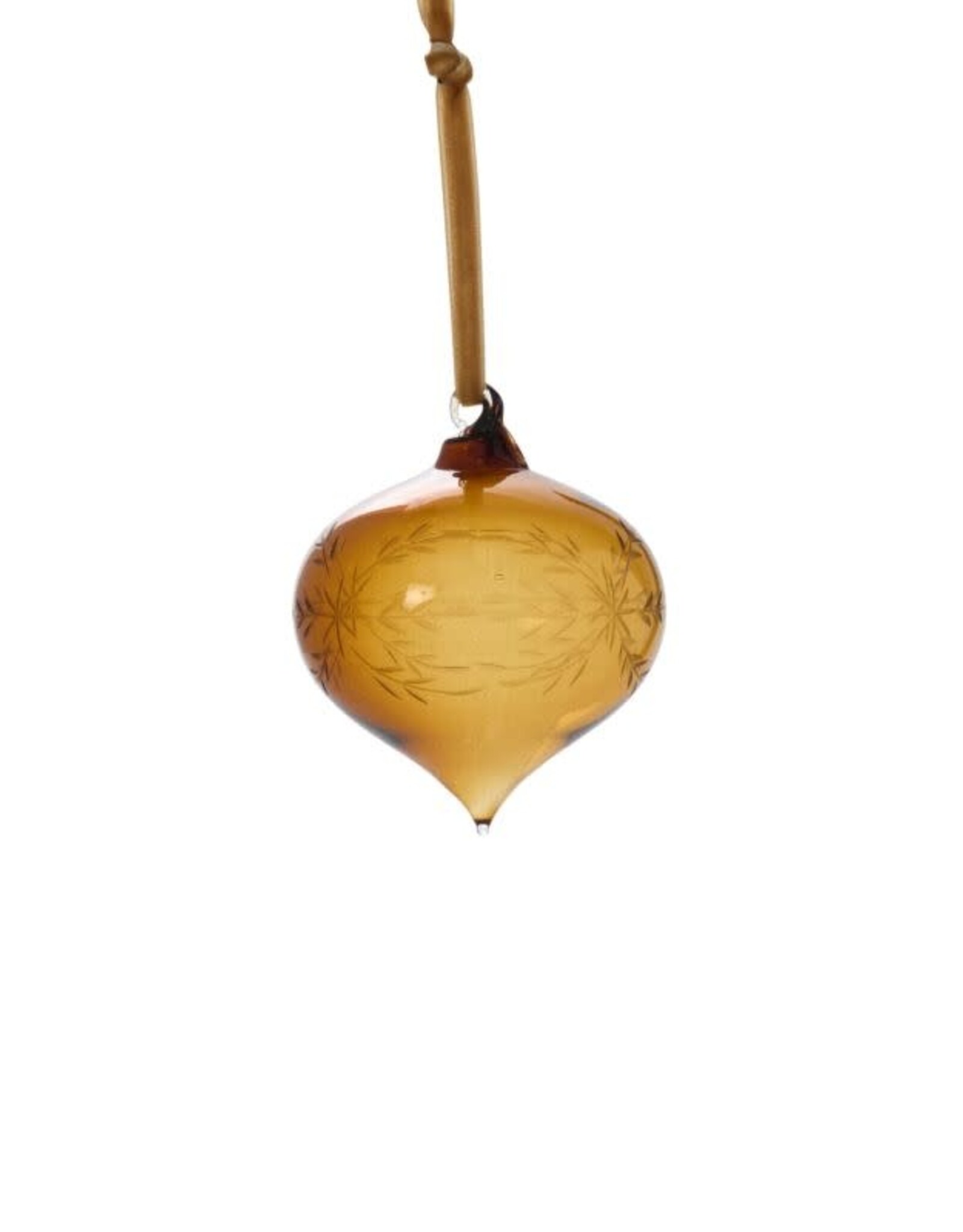 Etched Bauble Ornament