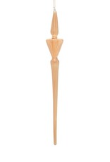 Angled Icicle Ornament