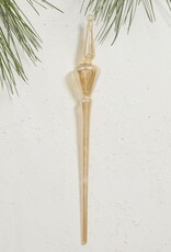 Angled Icicle Ornament