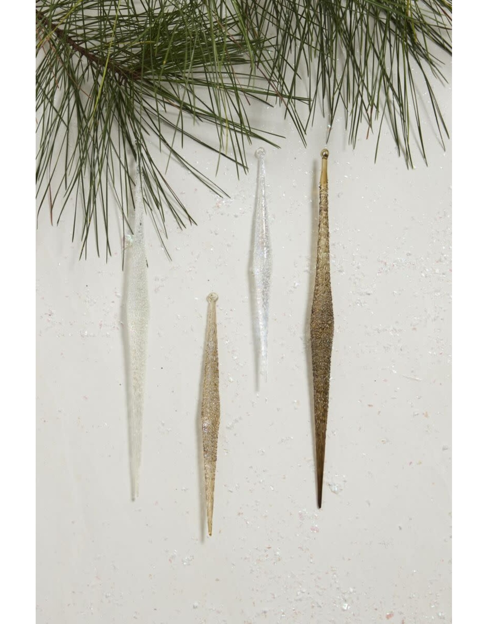 Sparkle Icicle Ornament