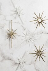 Glistening Star Ornament, Clear