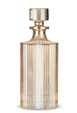 Vertical Optic Decanter, Amber