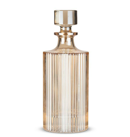 Vertical Optic Decanter, Amber