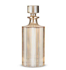 Vertical Optic Decanter, Amber