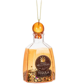 Glitter Tequila Bottle Ornament