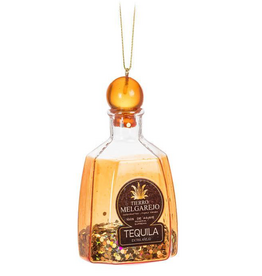 Glitter Tequila Bottle Ornament